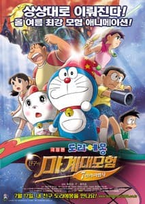 극장판 도라에몽: 진구의 마계대모험 7인의 마법사 포스터