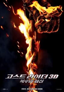 고스트 라이더 3D : 복수의 화신 포스터