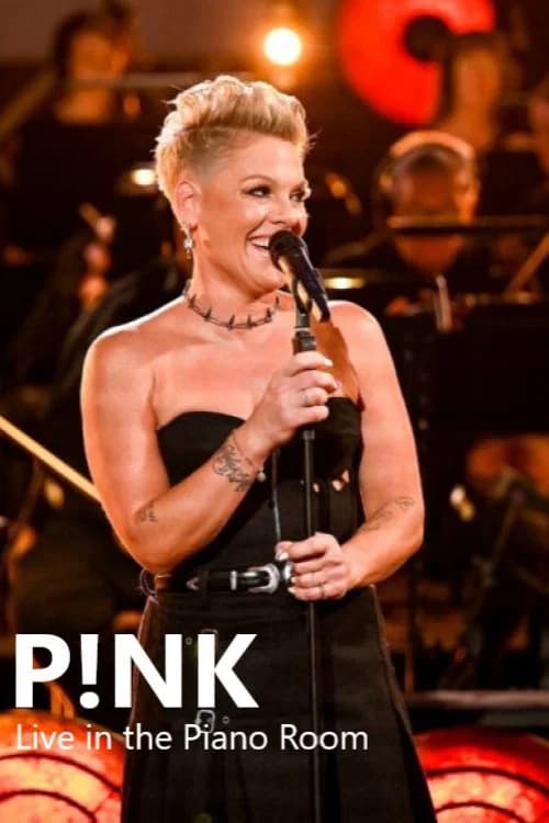 P!NK: Live in the Piano Room 포스터