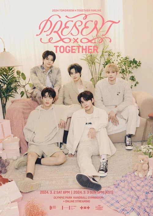 2024 TXT FANLIVE PRESENT X TOGETHER 포스터