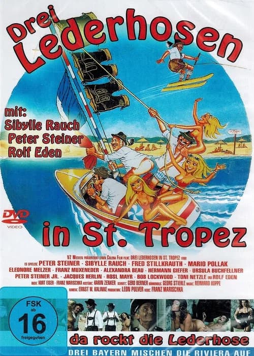 Drei Lederhosen in St. Tropez 포스터