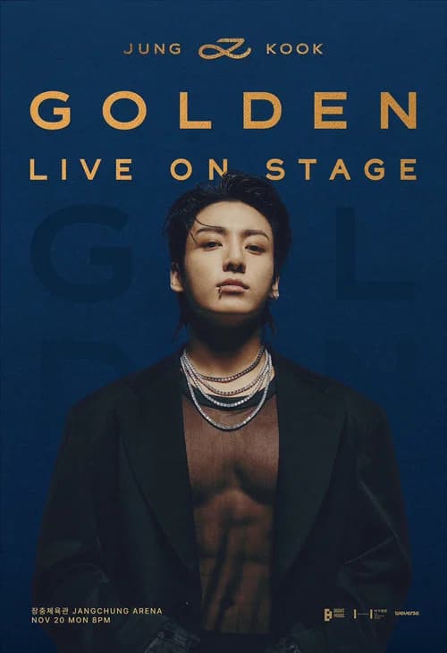 Jung Kook ‘GOLDEN’ Live On Stage 포스터