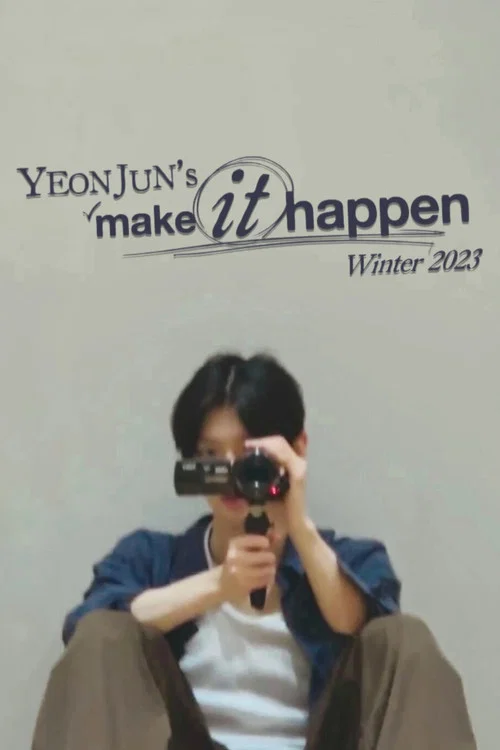 Yeonjun's "Make it Happen" Winter 2023 포스터