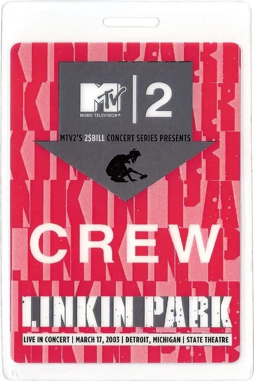 Linkin Park - Live Detroit, Michigan 포스터
