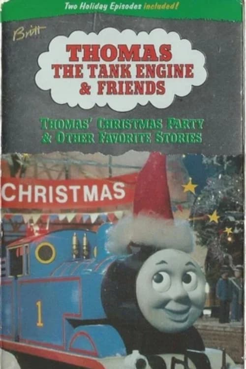 Thomas & Friends: Thomas' Christmas Party and Other Favorite Stories 포스터
