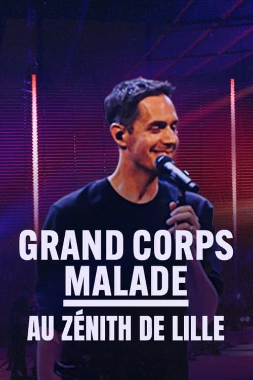 Grand Corps Malade au Zénith de Lille 포스터