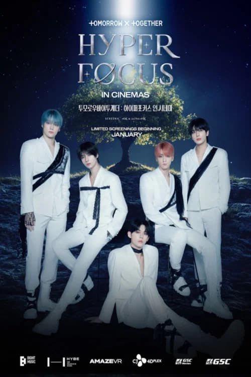 Hyperfocus: Tomorrow x Together VR Concert 포스터