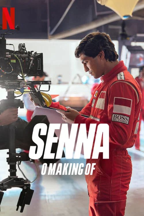 Senna por trás das cameras 포스터