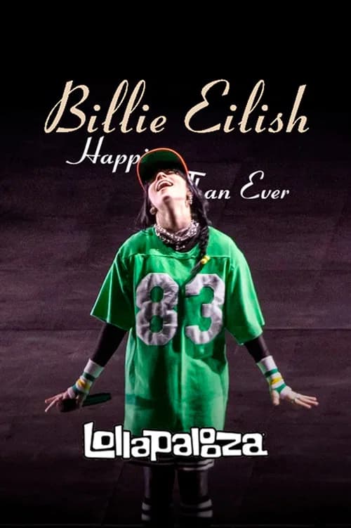 Billie Eilish: Lollapalooza Brazil 포스터