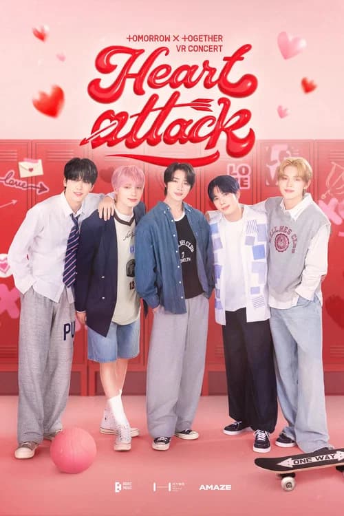 Heart Attack: Tomorrow x Together VR Concert 포스터