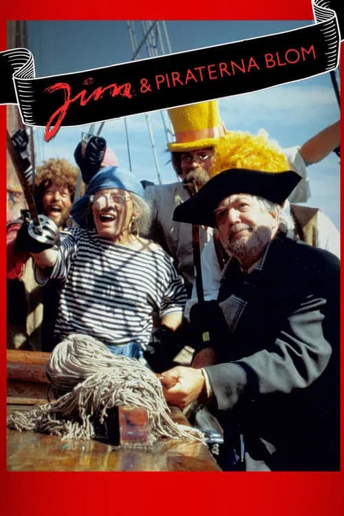 Jim och piraterna Blom 포스터