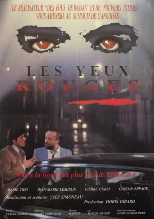 Les yeux rouges 포스터