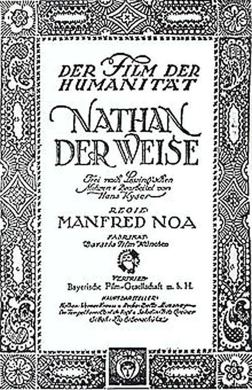 Nathan der Weise 포스터