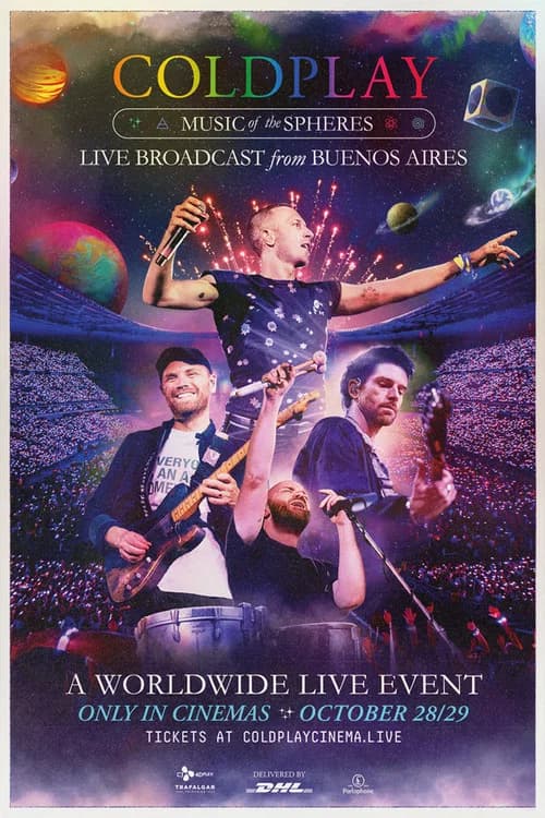 Coldplay: Music of the Spheres - Live Broadcast from Buenos Aires 포스터