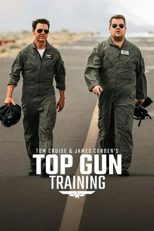 James Corden's Top Gun Training with Tom Cruise 포스터