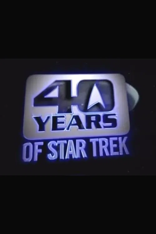 40 Years of Star Trek 포스터