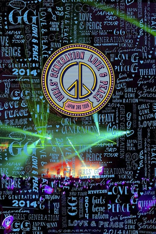Girls' Generation ~LOVE & PEACE~ Japan 3rd Tour 포스터