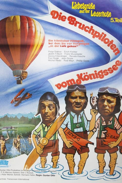 Liebesgrüße aus der Lederhose 5. Teil: Die Bruchpiloten vom Königssee 포스터