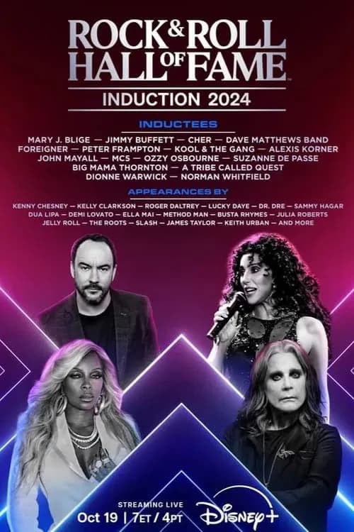 2024 Rock & Roll Hall of Fame Induction Ceremony 포스터