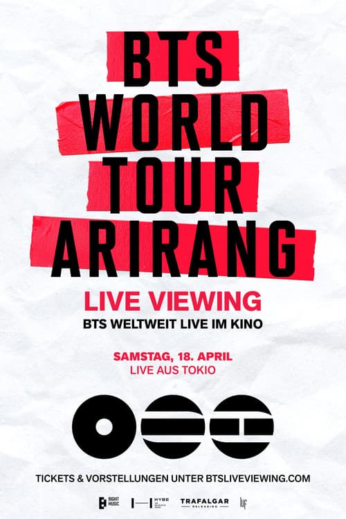 BTS WORLD TOUR [ARIRANG] in Japan 포스터