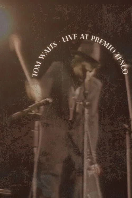 Tom Waits - Live at Premio Tenco in Sanremo Italy 포스터