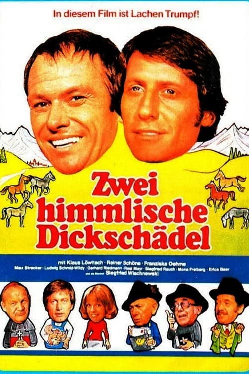 Zwei himmlische Dickschädel 포스터