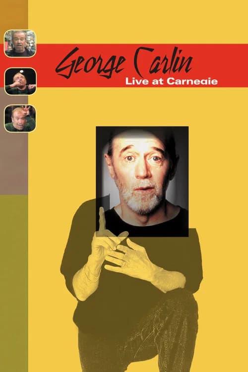 Carlin at Carnegie 포스터