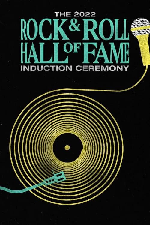 2022 Rock & Roll Hall of Fame Induction Ceremony 포스터