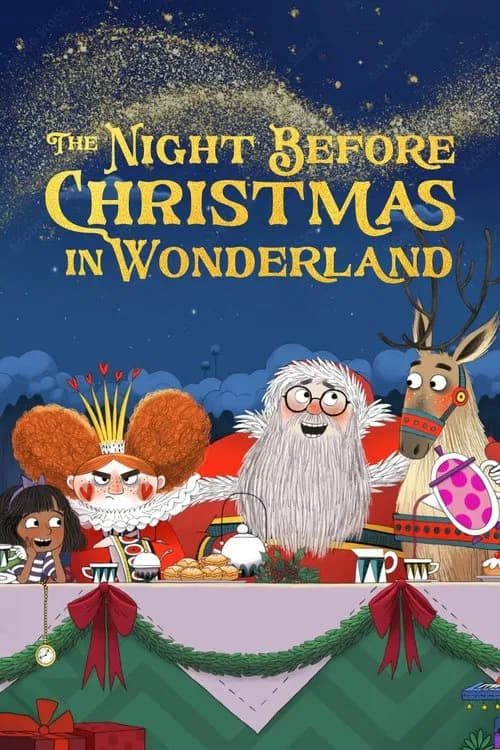 The Night Before Christmas in Wonderland 포스터